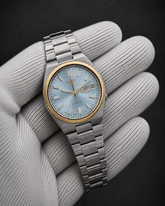 Vintage Seiko 5 Sport Day Date 7009 | Ligth Blue D