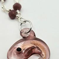 Collana Delfino - Vetro