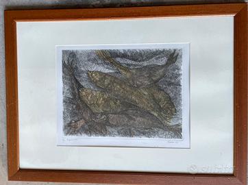 acquatinta anni 90 di Saverio Terruso .