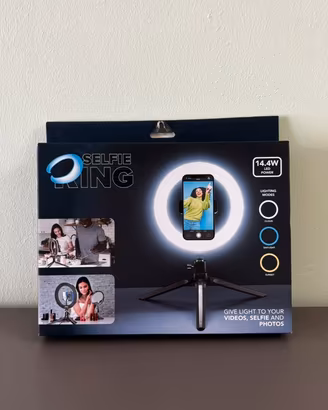 Ring light+ treppiede