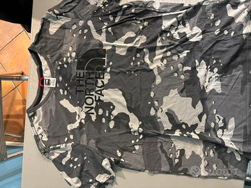 Maglietta north face militare