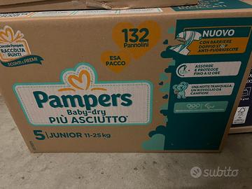 Pannolini pampers baby dry taglia 5