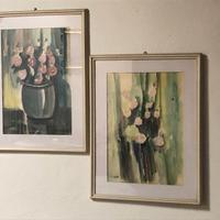 Due quadri Simonetti Enzo