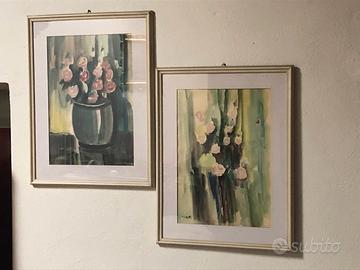 Due quadri Simonetti Enzo