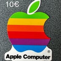 Adesivo logo Apple vintage