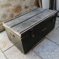 Baule militare in lamiera