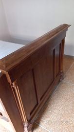 letto in noce