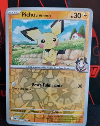 Pokemon Pichu 071/182 reverse