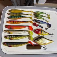 artificiali luccio, bass, siluro, luccio perca