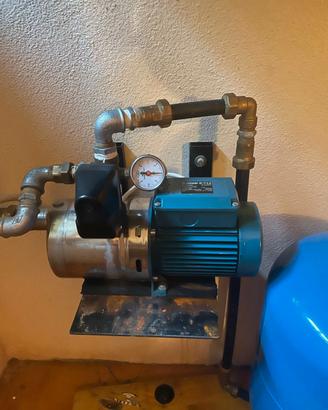 pompa acqua + serbatoio 100lt
