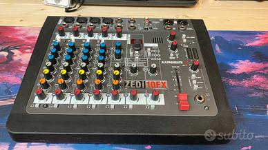 Mixer Allen & Heat ZEDi 10 FX