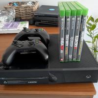 Xbox One + 2 joystick originali+ 5 giochi