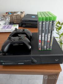 Xbox One + 2 joystick originali+ 5 giochi
