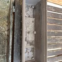 Vaso plastica 60x20 colore tortora