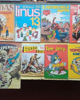 Fumetti vario genere pubblicati negli anni '80