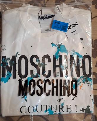T-shirt Moschino Couture Splash Paint NWT Taglia S