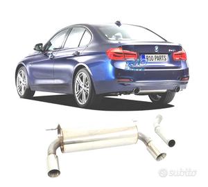 SCARICO SPORTIVO BMW F30 316 320 325 LOOK M DOPPIA