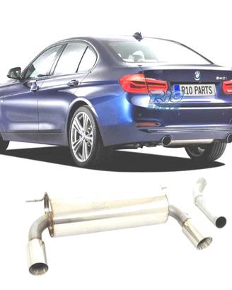SCARICO SPORTIVO BMW F30 316 320 325 LOOK M DOPPIA