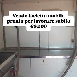 Furgone toeletta mobile