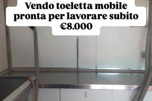 Furgone toeletta mobile