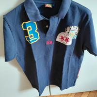 Polo blu La Martina, tg. L