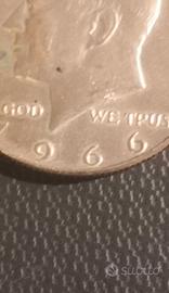 Mezzo dollaro d'Argento 1966