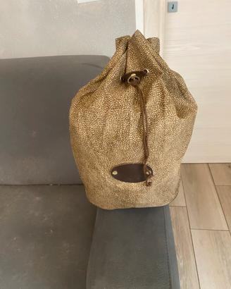 Sacca Borbonese da portare a spalle, effetto zaino
