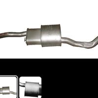 Scarico marmitta finale Alfa Romeo 75 Twin Spark.