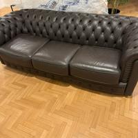 Divano  chesterfield 3 posti