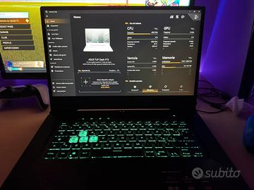 Asus TUF Dash F15 i7/rtx3060/16GB ram/ 1T ssd