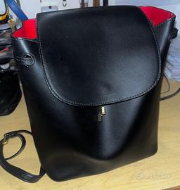 Zaino Ralph Lauren in pelle nera