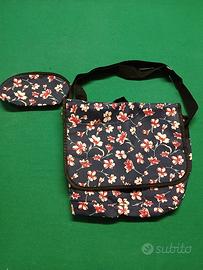 Borsa grande con tracolla più pochette