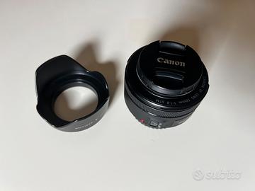 Obiettivo Canon EF 50mm f1.8 STM 