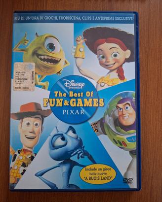 DVD Disney The best of  fun & games Pixar