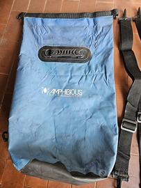 Zaino tubolare Amphibious TUBE 20 litri blu