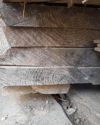 Palanche di legno di rovere, faggio e acacia