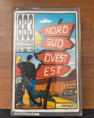 Audiocassetta 883 – Nord Sud Ovest Est originale