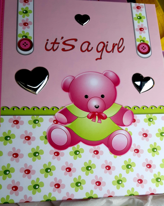 Diario nascita per bambina marca Valenti