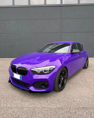 Bmw serie 1 shadow viola preparato