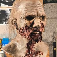 Maschera Zombie silicone horror