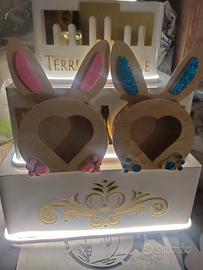 coniglio porta ovetto 