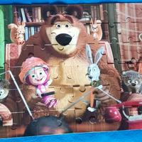 Puzzle Masha e Orso per bambini 60 pz