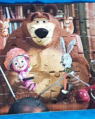 Puzzle Masha e Orso per bambini 60 pz