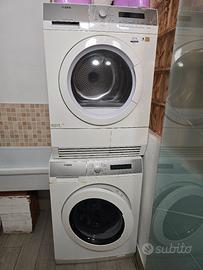 lavatrice + asciugatrice 