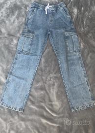 Pantaloni Baggy Denim-Taglia IT38/W29