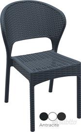 Sedie Polipropilene Arredo Bar Esterno Cod 8008