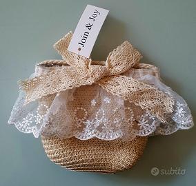 Borsetta mignon in paglia