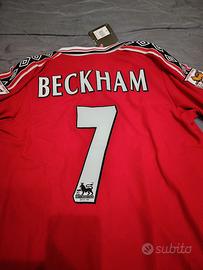 David Beckham Manchester United 98 99 Abbigliamento e Accessori In vendita a Caserta