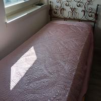 Letto singolo di ferro shabby