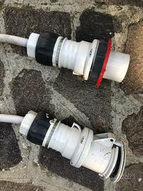 cavo 18 m 5 x 16 con spine Maschio e Femmina 32A